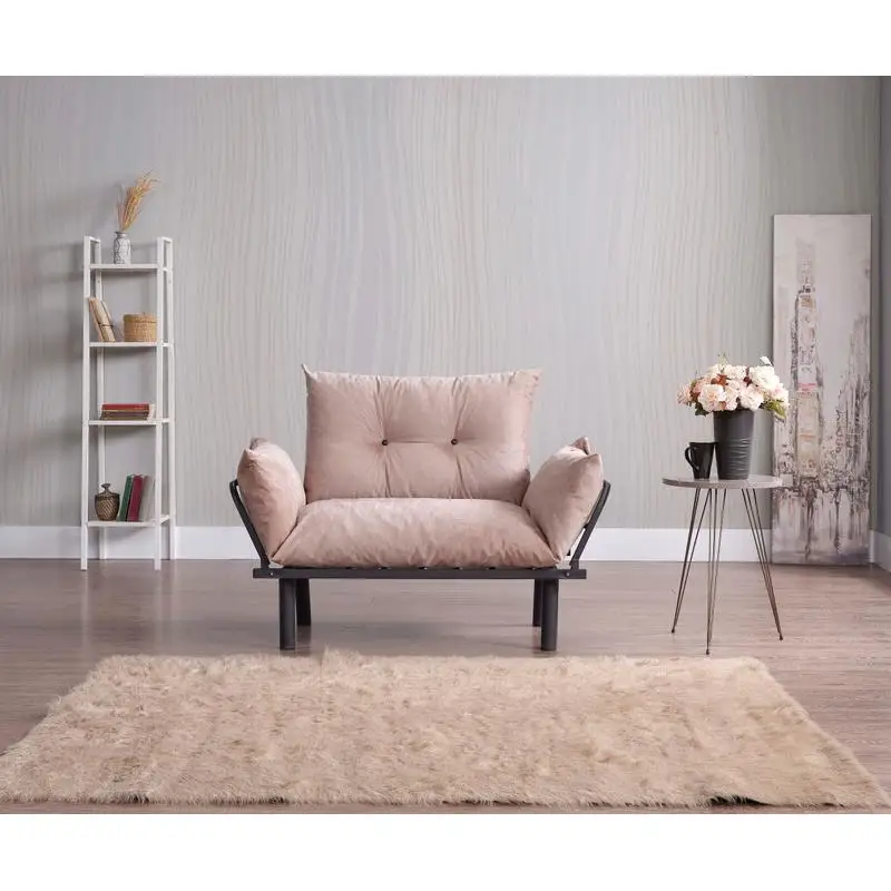 Sofa Futon Loveseat - أريكة متعددة الاستخدامات ومريحة قابلة للتحويل للمساحات الصغيرة، مثالية للاستخدام المنزلي والمكتبي #1