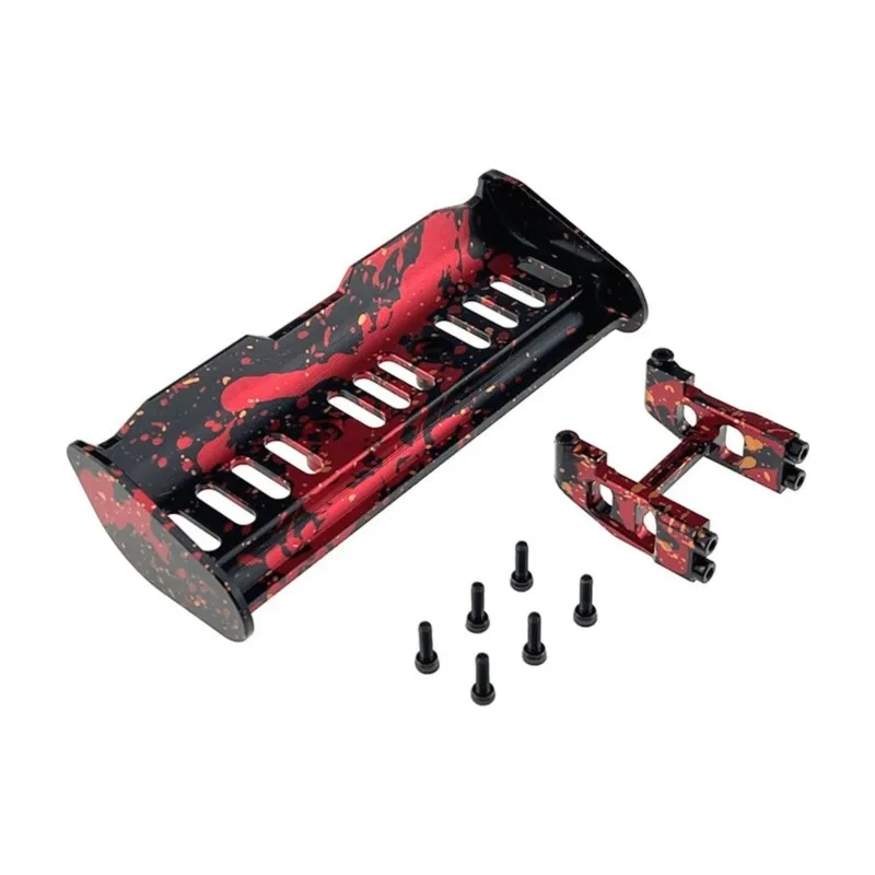 AS96-For MJX 1/16 RC Car Upgrade Rear Wing Bracket Kit- Accessories For Models 16213 16207