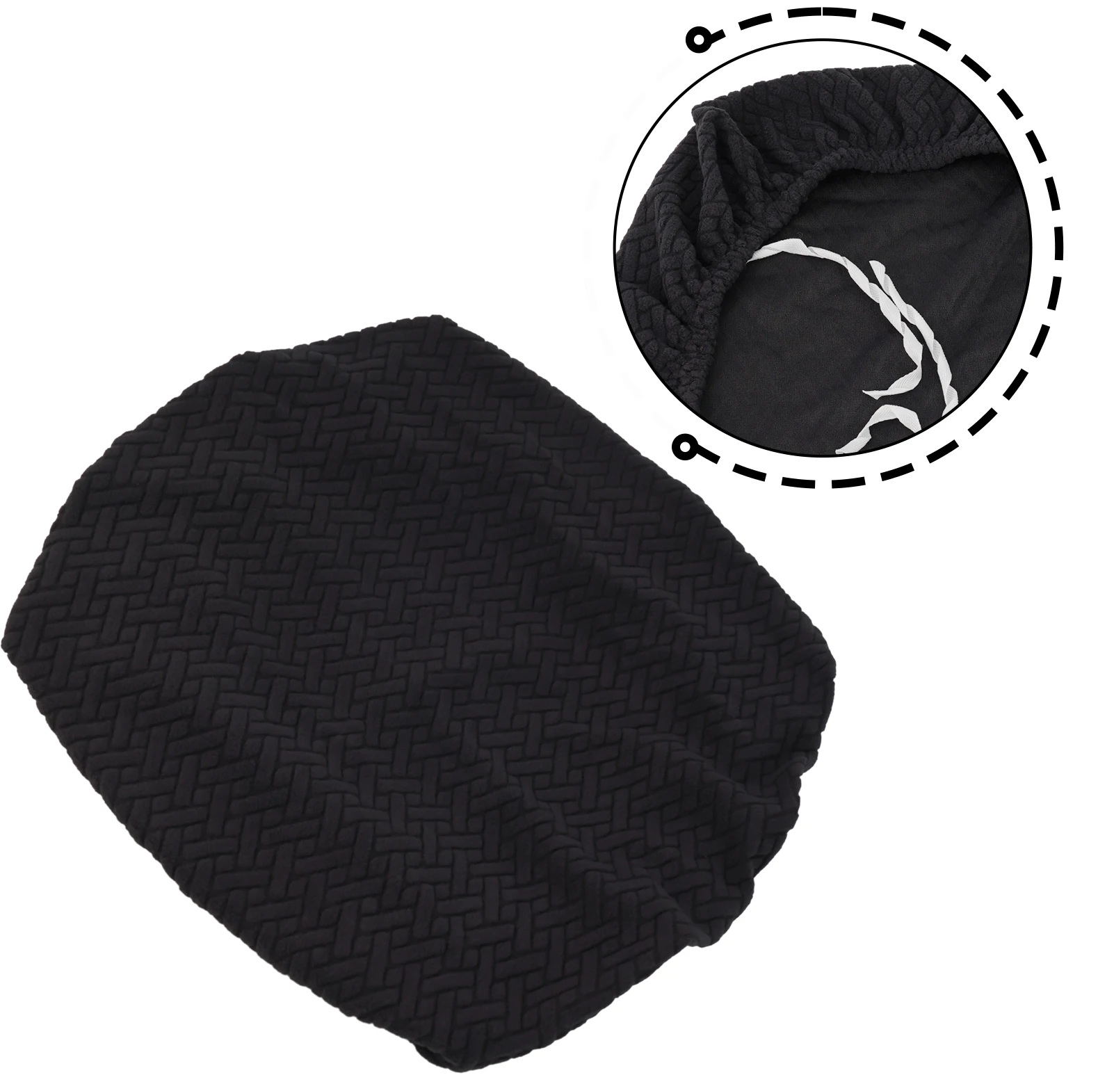 Jacquard Fabric Chair Cover with T-Shaped Design for Swivel Office Chairs Used in Business Education and for service Areas