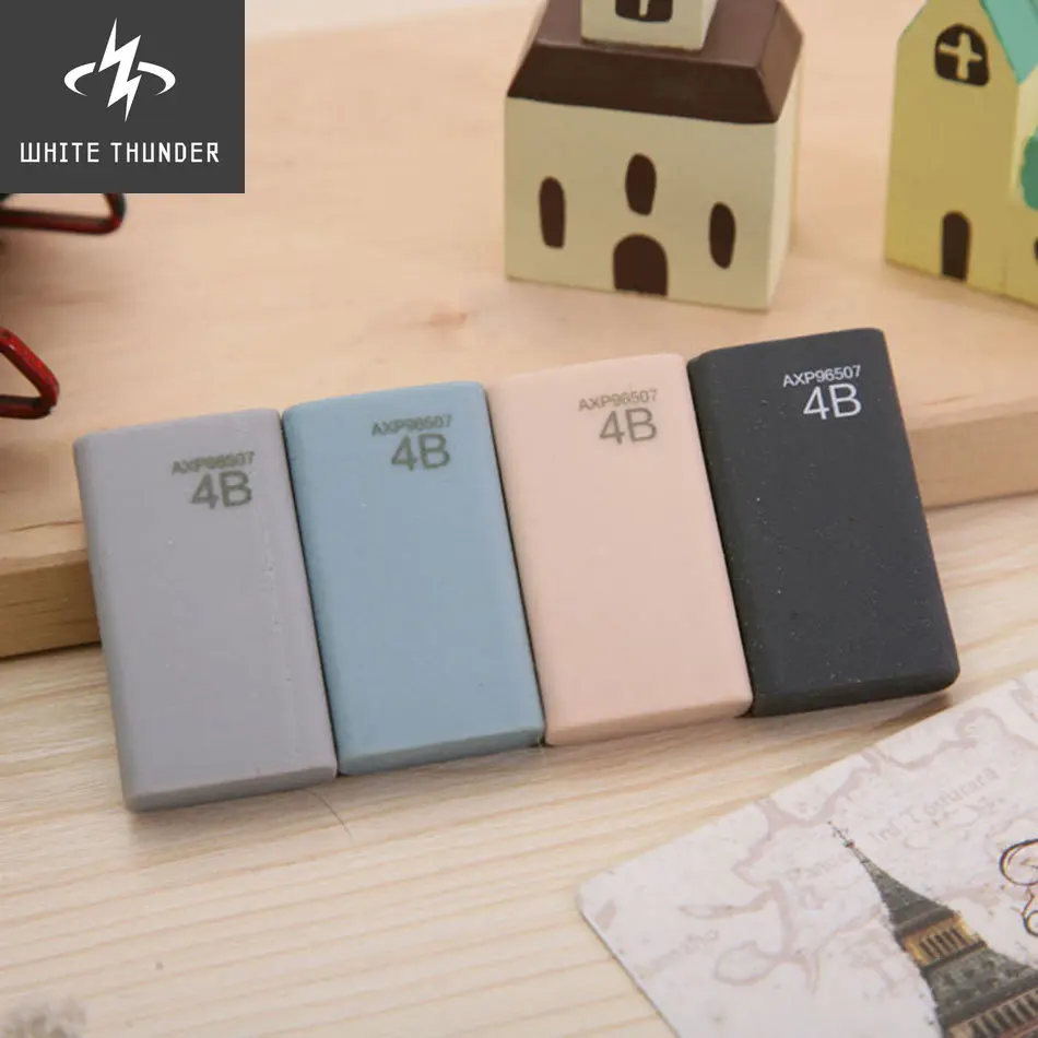 4 шт./партия, ластик-карандаш