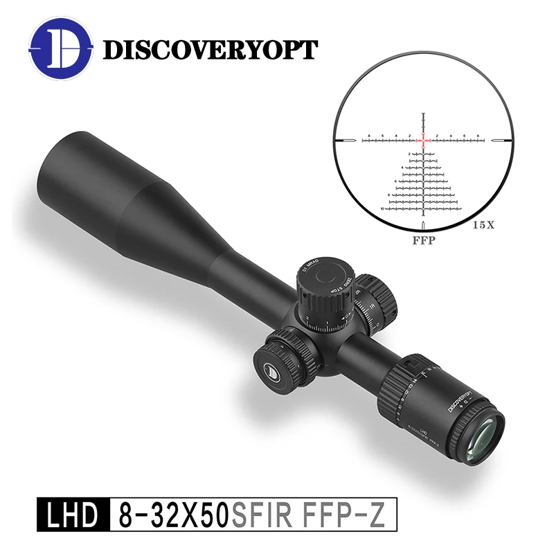 

Discovery LHD 8-32X50SFIR FFP-Z Tactical Riflescope Optic Hunting Scopes Sniper Airsoft Sight