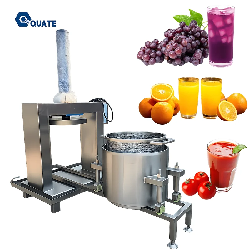 Large Stainless Steel Fermentation Press Dehydrator, Tea Leaf Residue Hydraulic Press Separator, Glutinous Rice Hydraulic Juicer