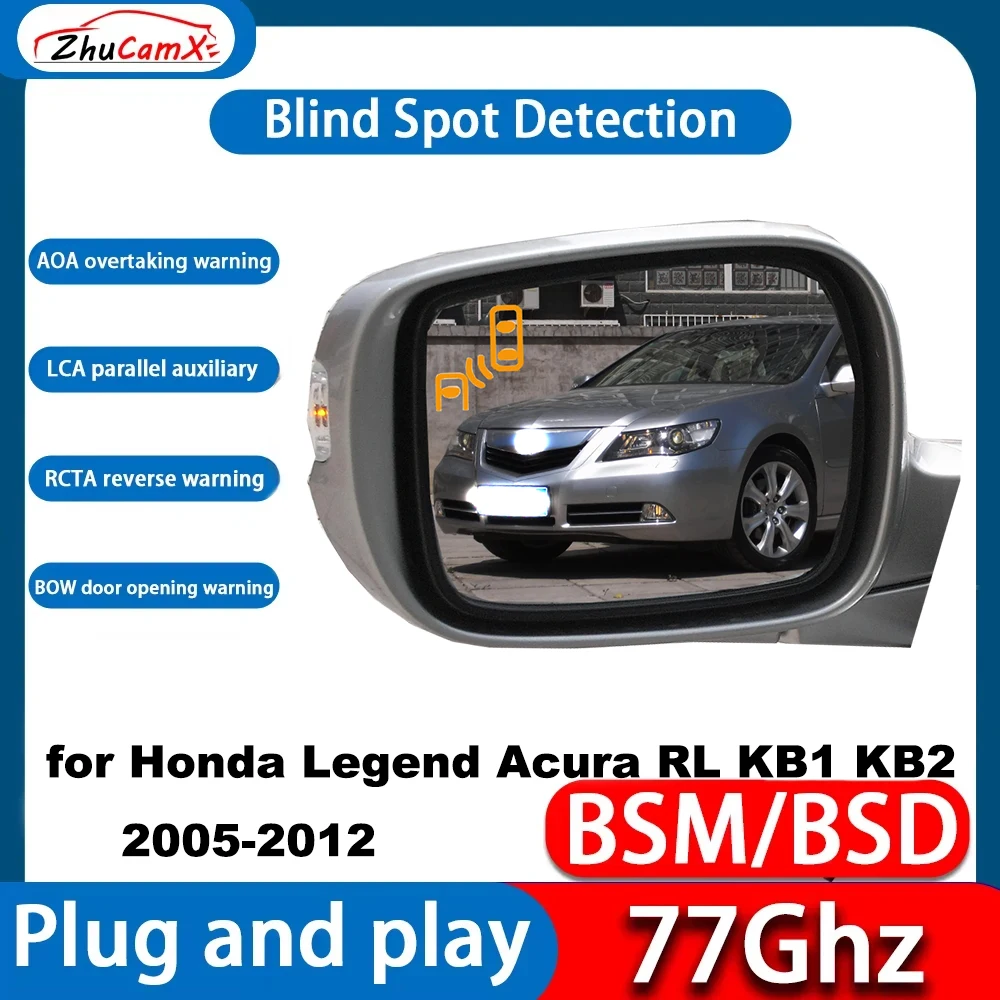 for Honda Legend Acura RL KB1 KB2 2005-2012 Blind Spot Assist Monitor Monitoring Detection BSM BSA BSD System DSM BSD OEM 77GHz