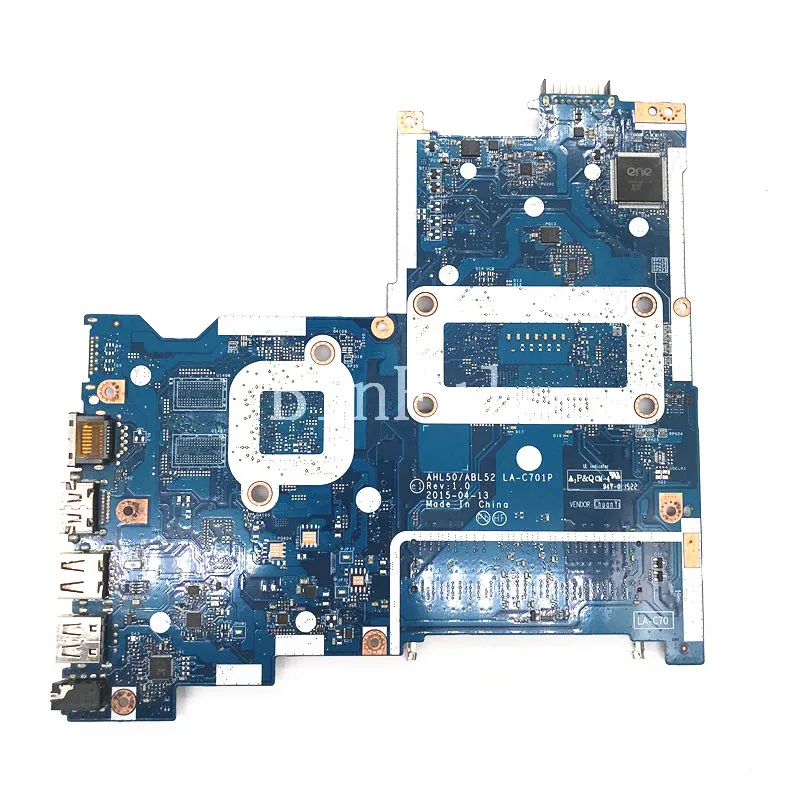 816811-501 816811-001 816811-601 Mainboard For HP 15-AC Laptop Motherboard LA-C701P With SR23Z I3-5010U CPU 100%Full Tested Good