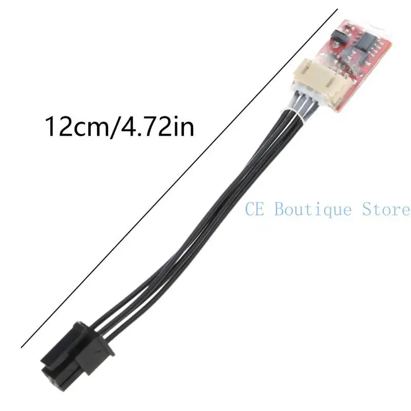 652f 1pc 4-pin plug Red Devil Fan Simulators وحدة تحكم سرعة المروحة لـ WhatsMiner M21S M20S M20 #6