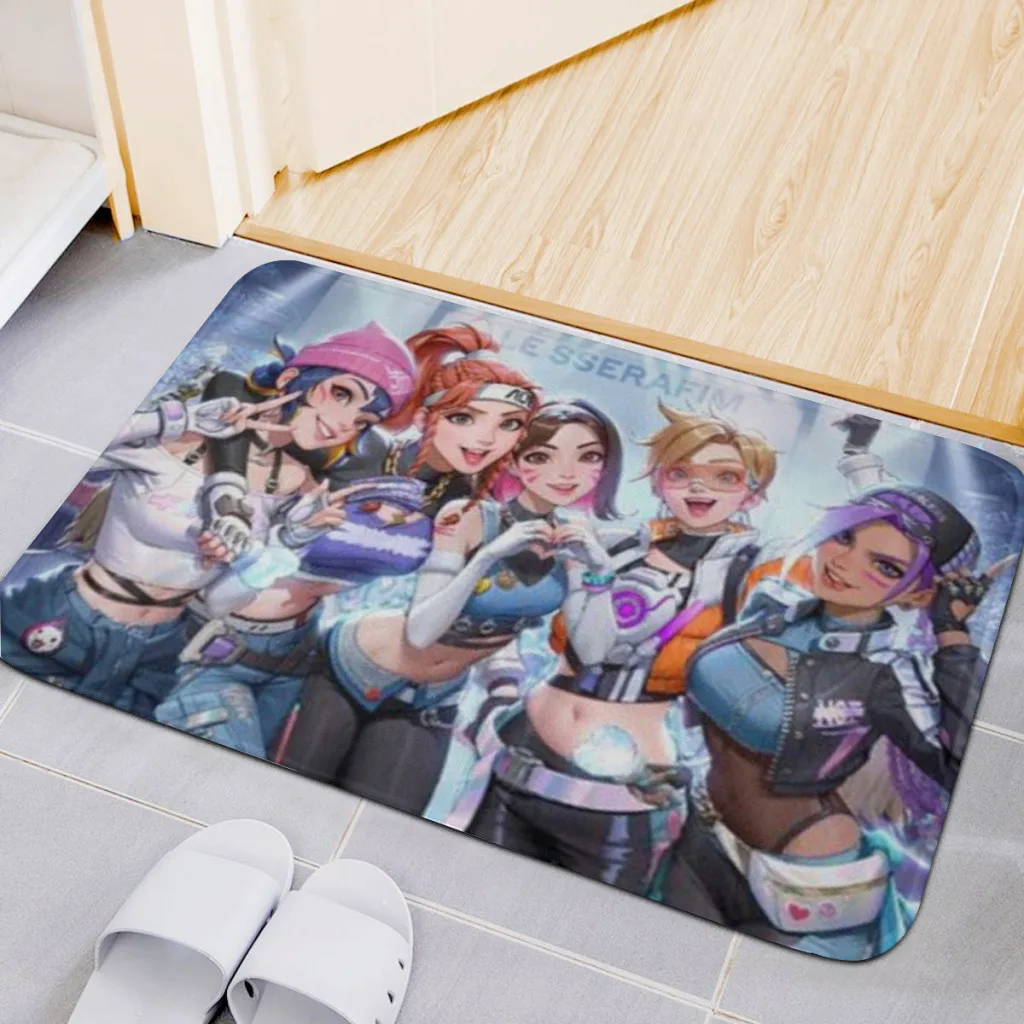 

Carpet Floor Mat Nordic Style Home Doormat Bathroom-Toilet Mats Bedroom Overwatch Hotel Decor Mat Alfombra Rug