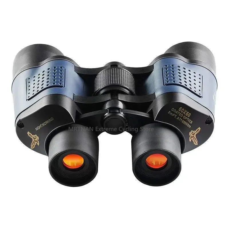 

60x60 Powerful Long Range Binoculars Zoom HD BAK4-Prism High Magnification Professional Telescope for Hunting Tourism