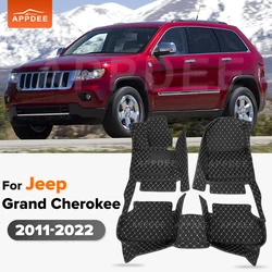 APPDEE Car floor mats for Jeep Grand Cherokee WK WK2 2011-2022 2021 2020 2019 2018 2017 2016 2015 2014 Custom auto foot Pads