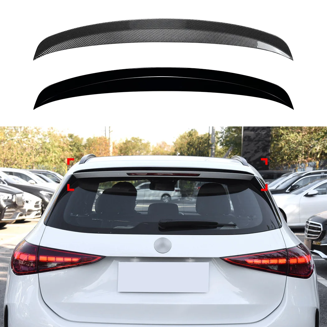 

For Mercedes-Benz C-Class Estate S206 2022-2026 AMG Style Rear Roof Spoiler Wing, Gloss Black