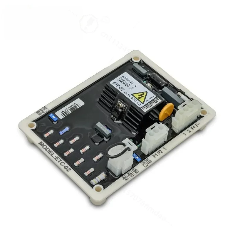 ETC-02 AVR Automatic Voltage Regulator Board Stabilizer For Generator Set Maintenance Replacement Spare Parts