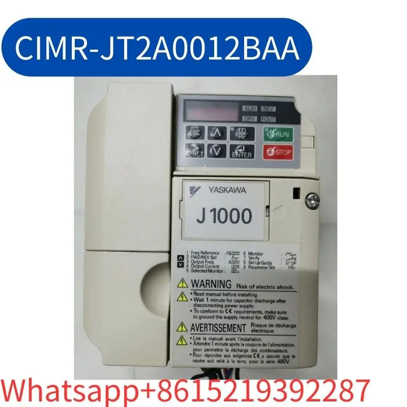 Teste em segunda mão OK, CIMR-JT2A0012BAA, 3 kW, 2.2kW