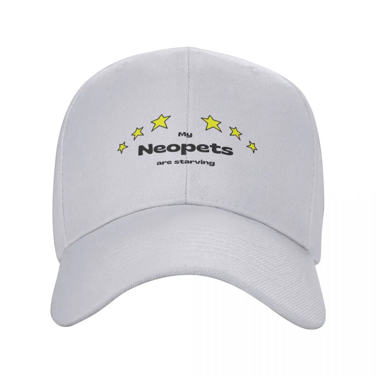 My Neopets are starving Baseball Cap tea Hat Sun Cap hiking hat Men Women's