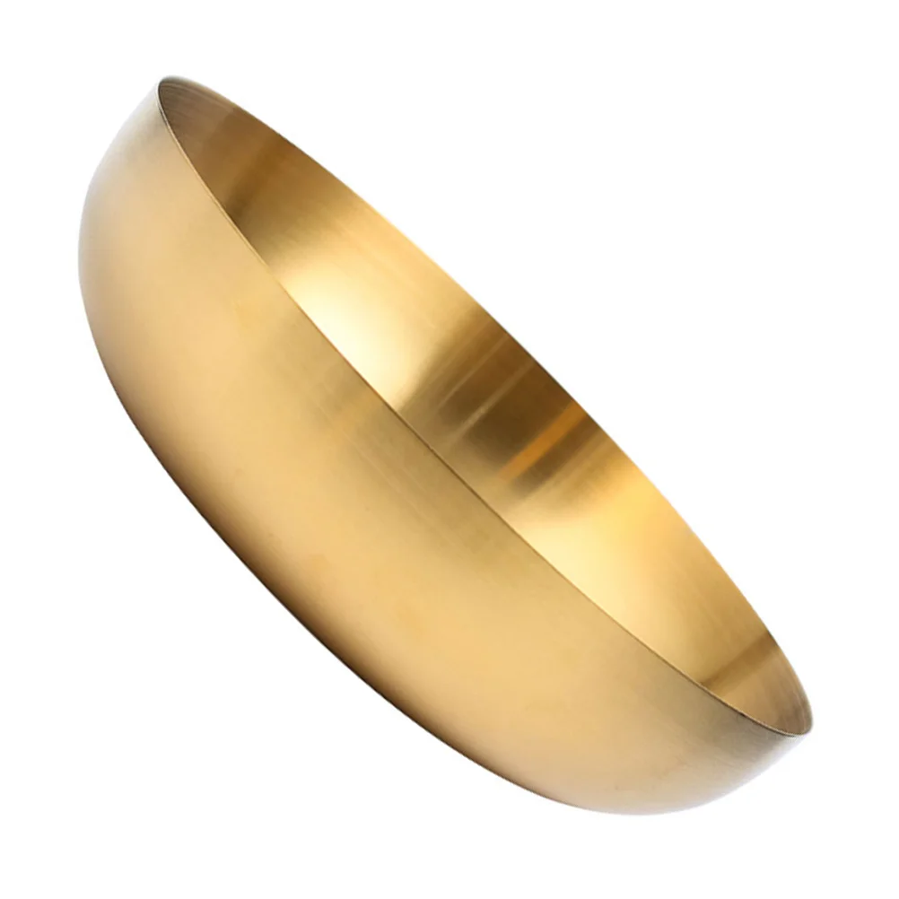 

Modern Stainless Steel Ramen Bowl Suitable for Home Party Gift Use Multi-Purpose Serving Bowl Kitchen Supplies Reusable