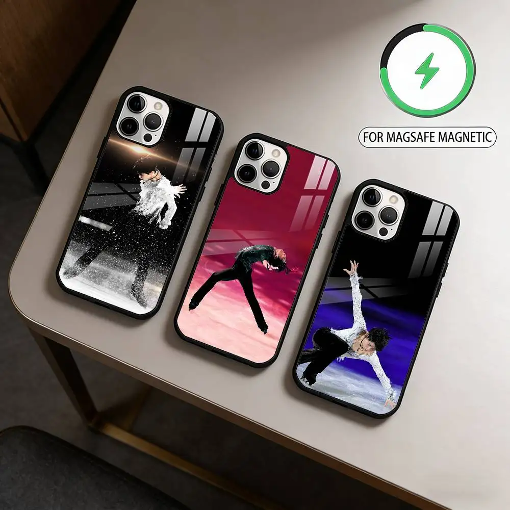 

4A Jump L-Legend Phone Case For iPhone17,16,15,14,13,12,11 Plus,Pro Max Magnetic For Magsafe Wireless Charging