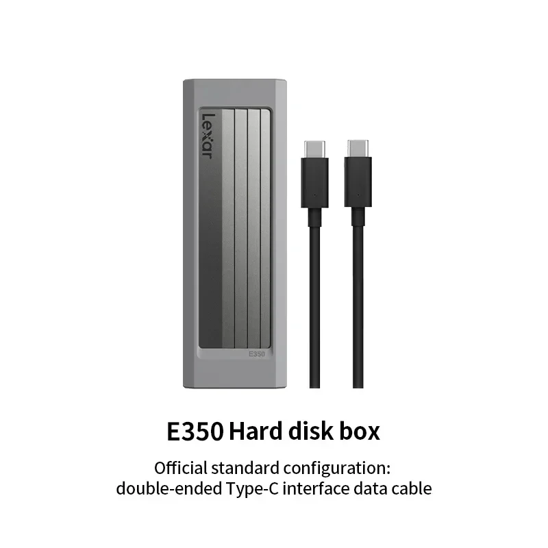 

Оригинальный корпус Lexar E350 M.2 SSD USB 3.2 Gen 2, тип C, поддержка NVMe/SATA M.2 SSD, мобильный внешний жесткий диск