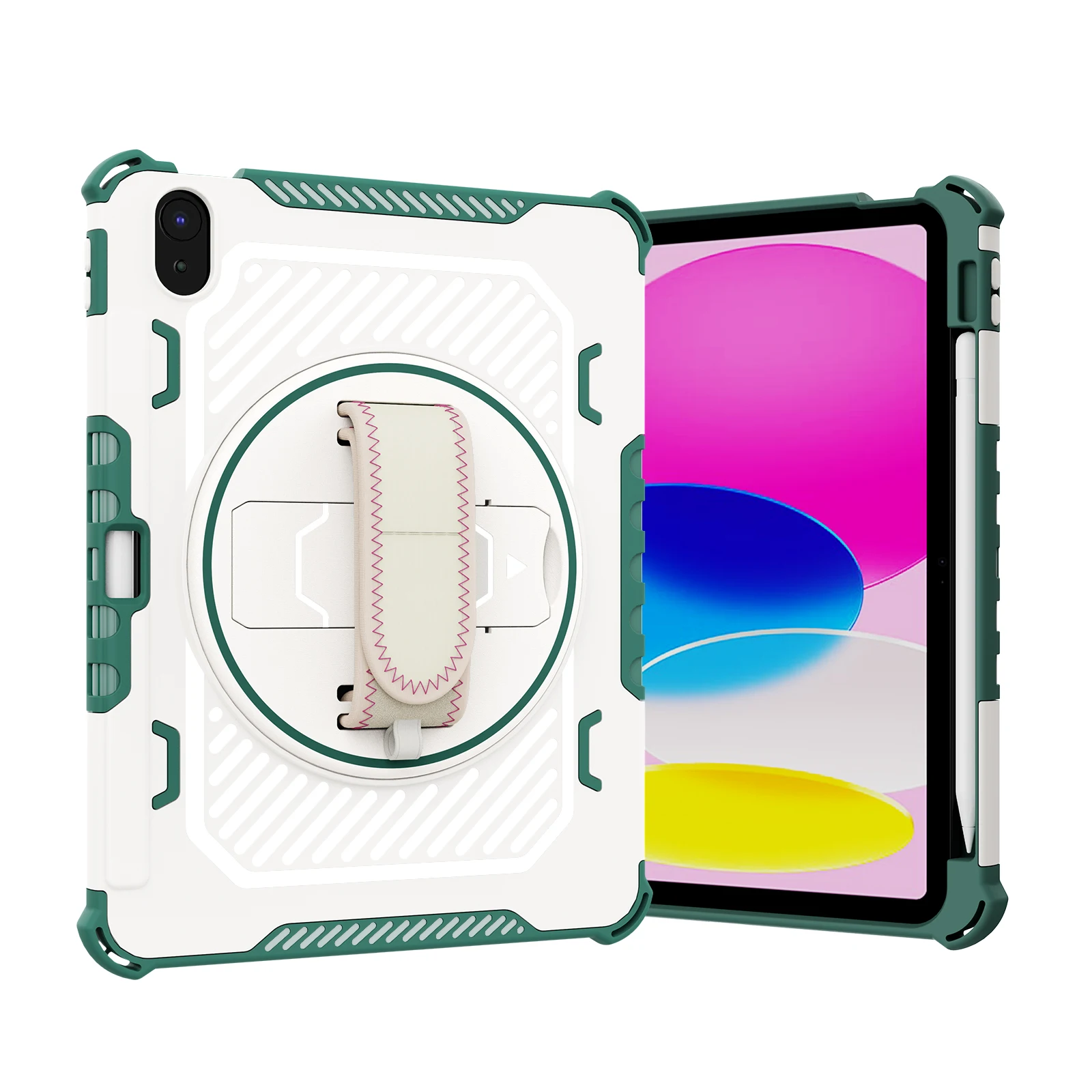 

Stand Case For iPad Air 11 M4 M3 M2 4 5 A16 2025 11th 10.9 2022 10th Pro 11 M5 M4 2018-2022 1st 2nd 3rd 4th Gen Rotating Cover