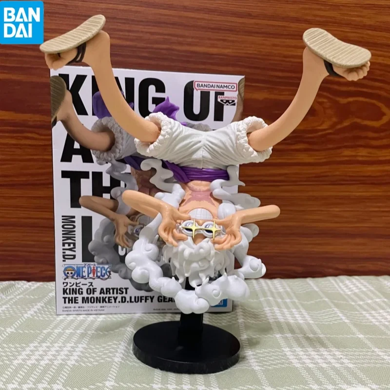 

Original New Bandai One Piece Figure Banpresto Koa King Of Artist Luffy Gear 5 Action Figurine Anime Genuine Model Ornament Gift