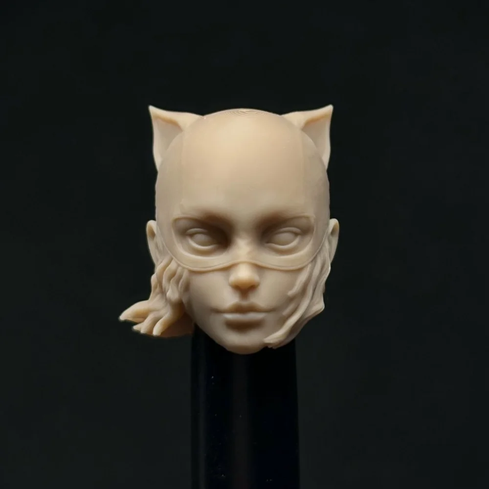 【30days Made】1/12 Scale Female Soldier Comic Antihero Superhuman Ability Role Unpainted Head Sculpt Fit 6''Action Figure Toys