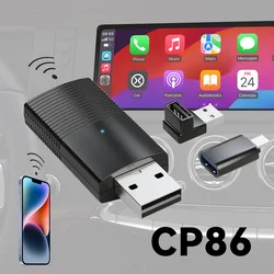 MINIX CP86 Adapter Converts Wired CarPlay to Wireless for Cars from 2015 No Latency from iOS 10+ to Screen