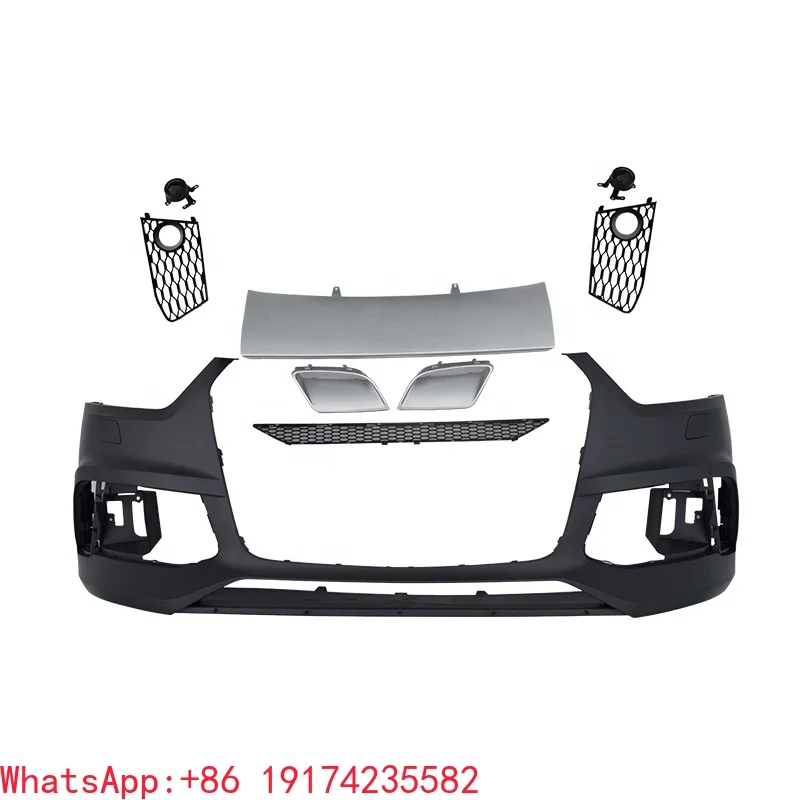 

High Quality RSQ3 Body Kit for Audi Q3 SQ3 ABS Material Body Bumper with Grill for Q3 2013 2014 2015 Models