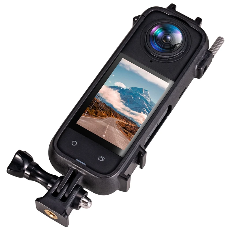 Câmera Expansão Bracket para Insta360, X4 Bezel Panorama, Fixed Protection Cage