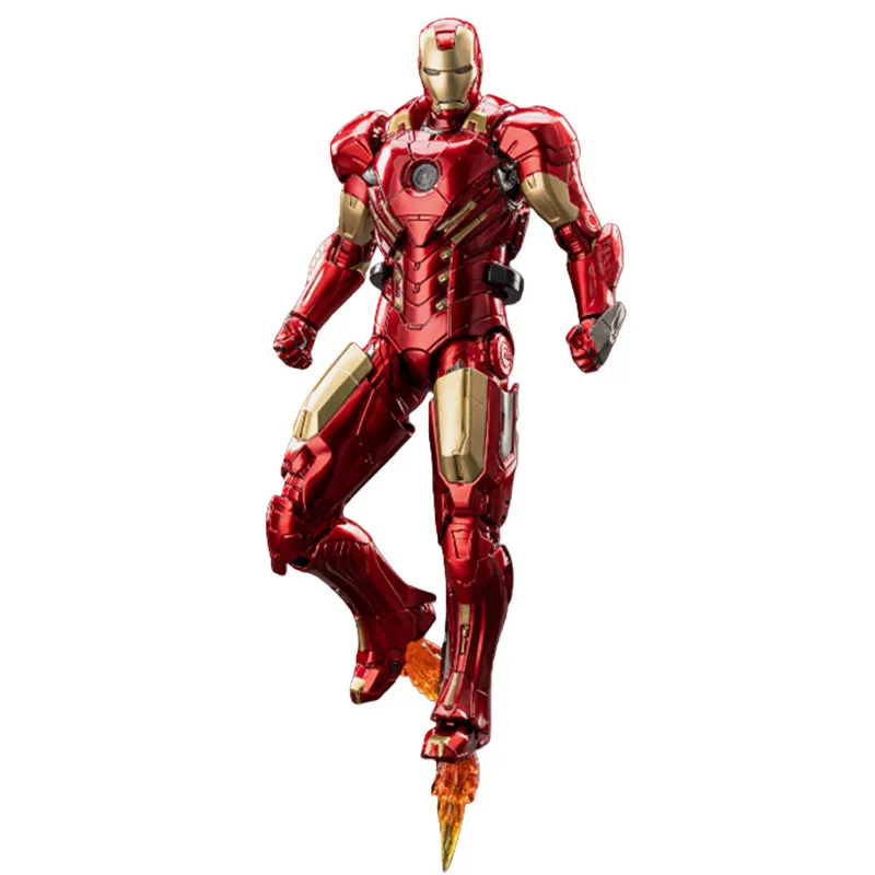 ZD Toys Iron Man ony Stark The Avengers MK13 MK08 Action Figure Toys Collectible Model Doll Joint Movable Ornament Birthday Gift - view 4