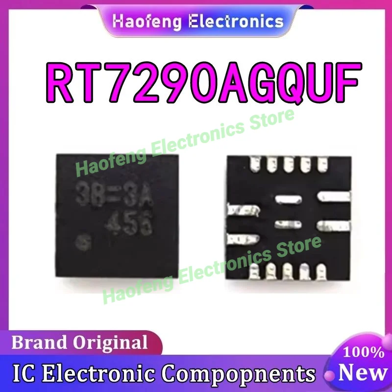 5 個の新しいオリジナル RT7290AGQUF スクリーン印刷コード
