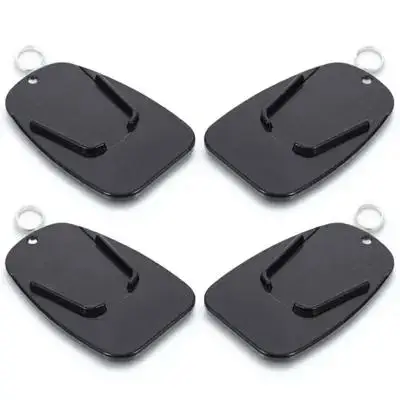 

4Pcs Side Bracket Foot Pad Motorcycle Kickstand Plate Abs Large Anti-Corrosion Dirt Bike Parking Stand Scuff Reduction Floor