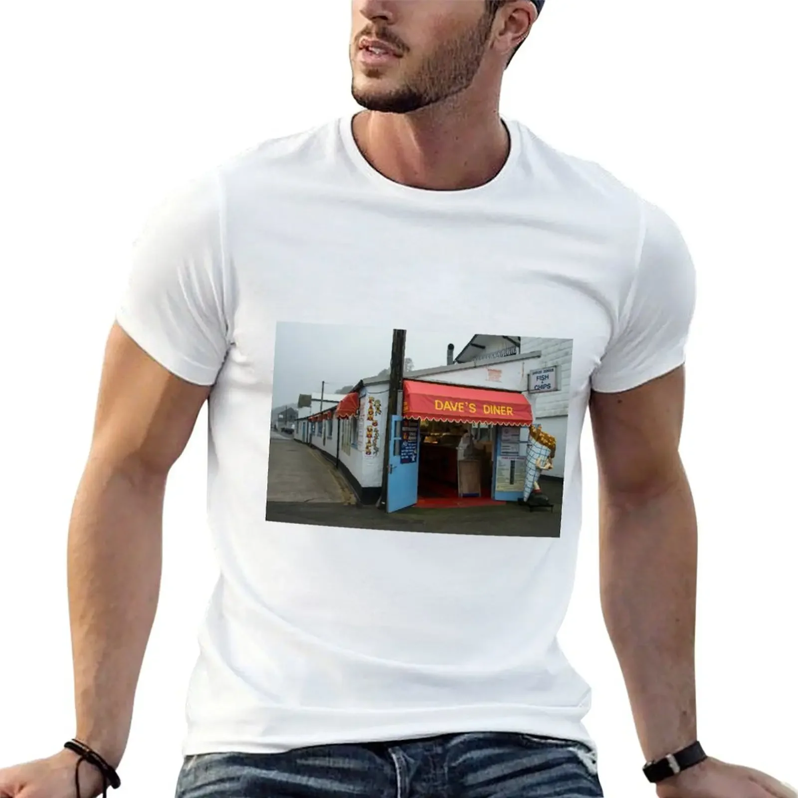 

Daves Diner T-Shirt anime tshirt new edition t shirts for men