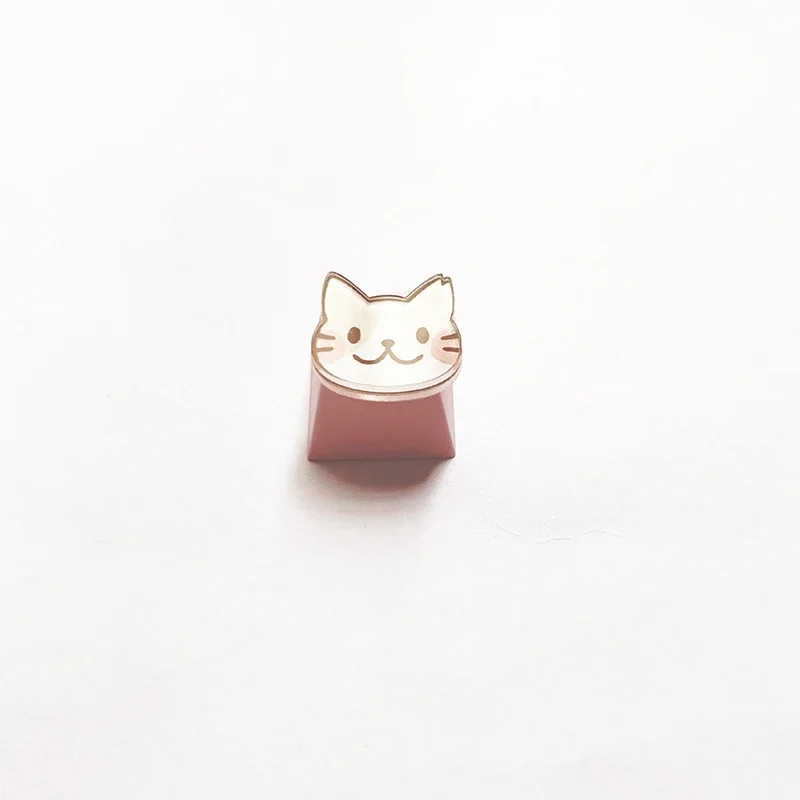 Individual ität pbt niedliche Katze kawaii Tasten kappe rosa Anime Cartoon benutzer definierte DIY Schlüssel kappe Kirsche mx Schalter mechanische Gaming-Tastatur kappen