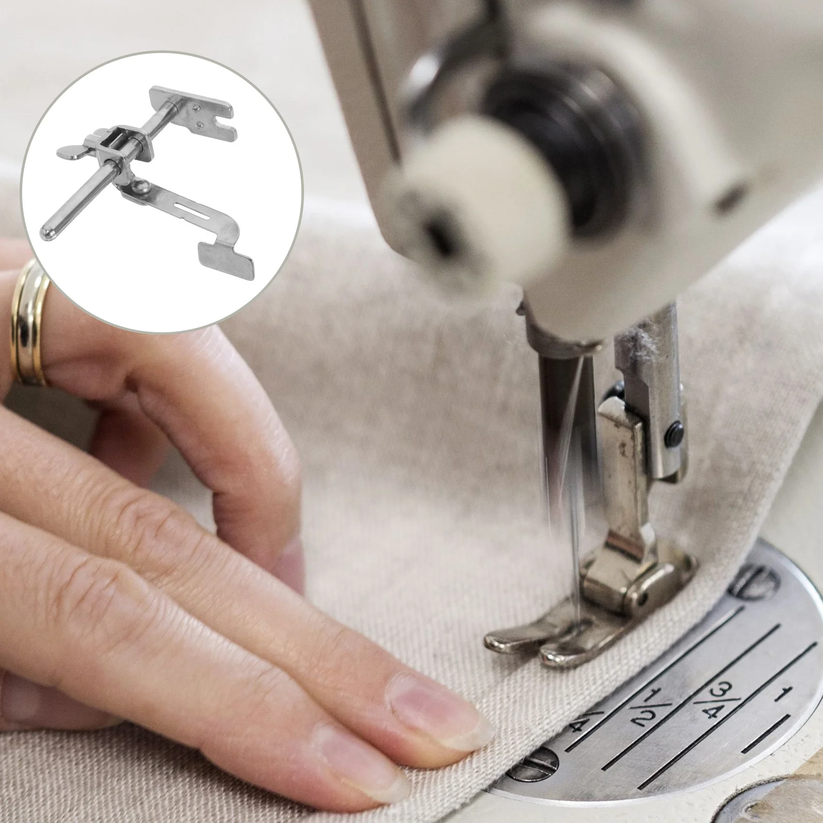 

Seam Guide For Sewing Machine Multifunctional Hem Ruler With Clip Precise Positioning Tool Craft Quilting Embroidery Universal