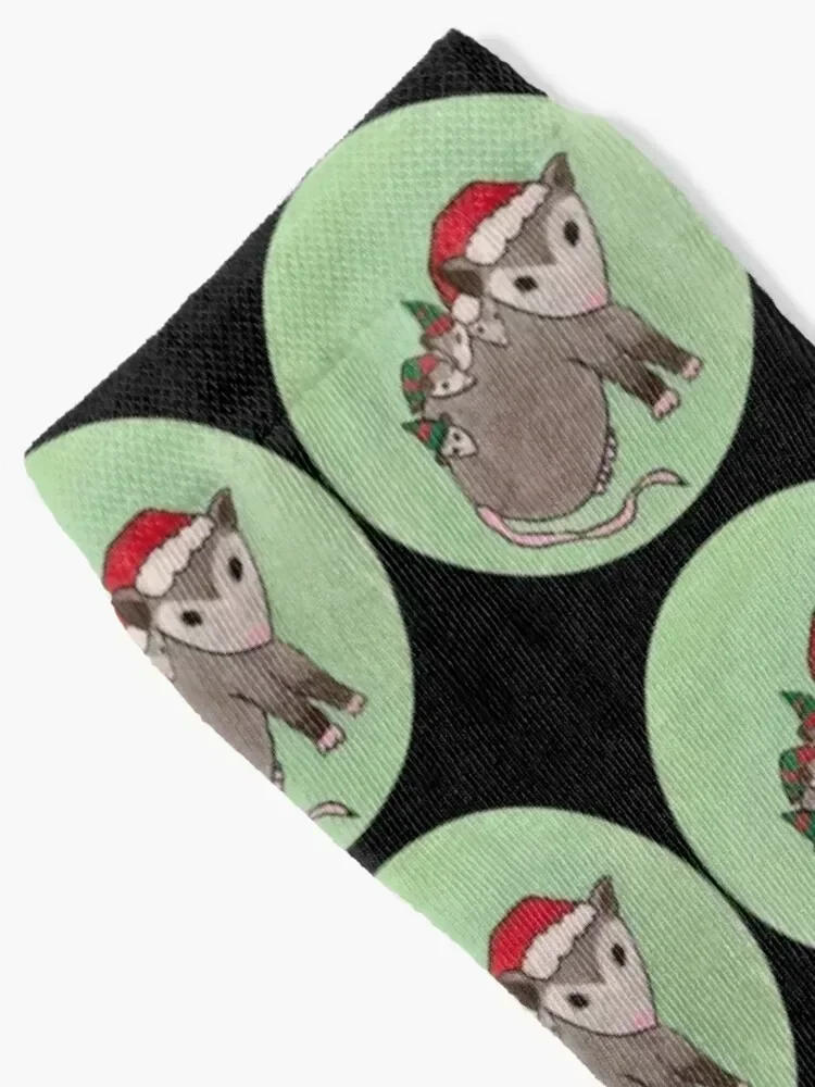 Christmas Opossum Socks tennis winter gifts Socks Men's Women's