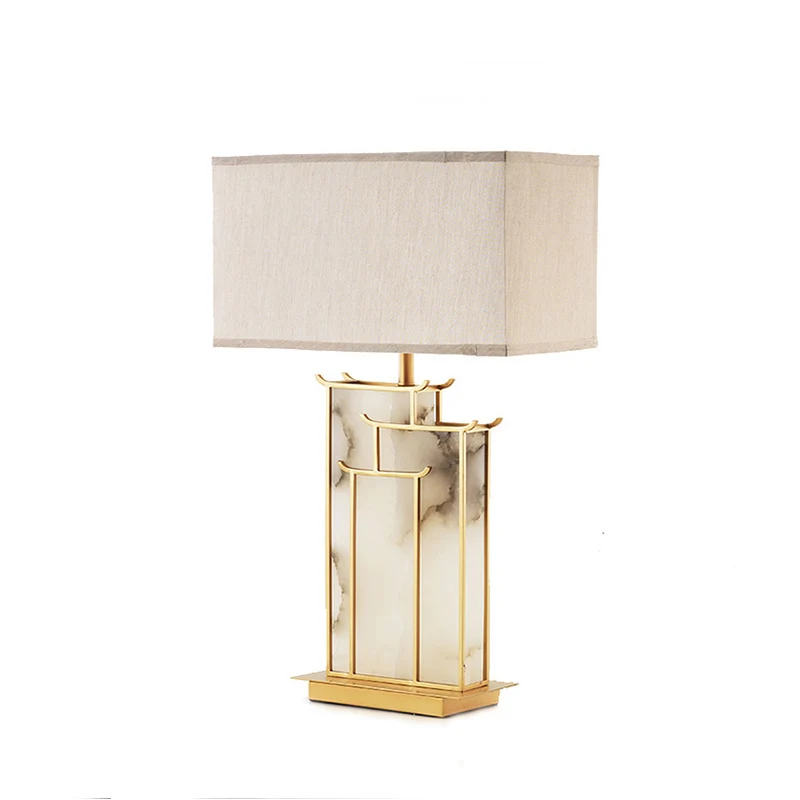 

Simple and retro Dali, Table Lamp with Light Emitting Diode Light Source Remote Control New Design, Chinese Hotel, Villa Bedside