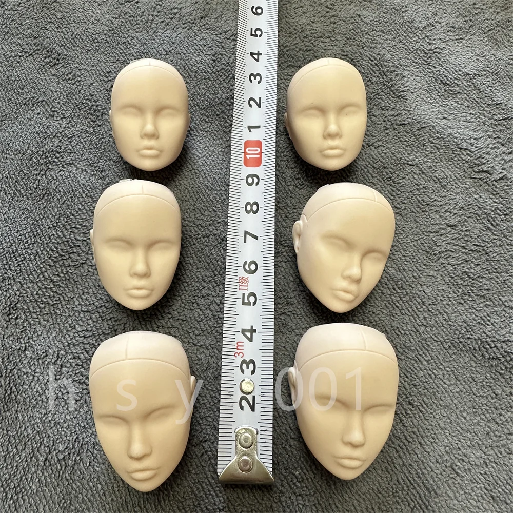 6 points supermodel without makeup, bald head, practice makeup, baby head, European and American PP baby, OB head, BJD head, toy