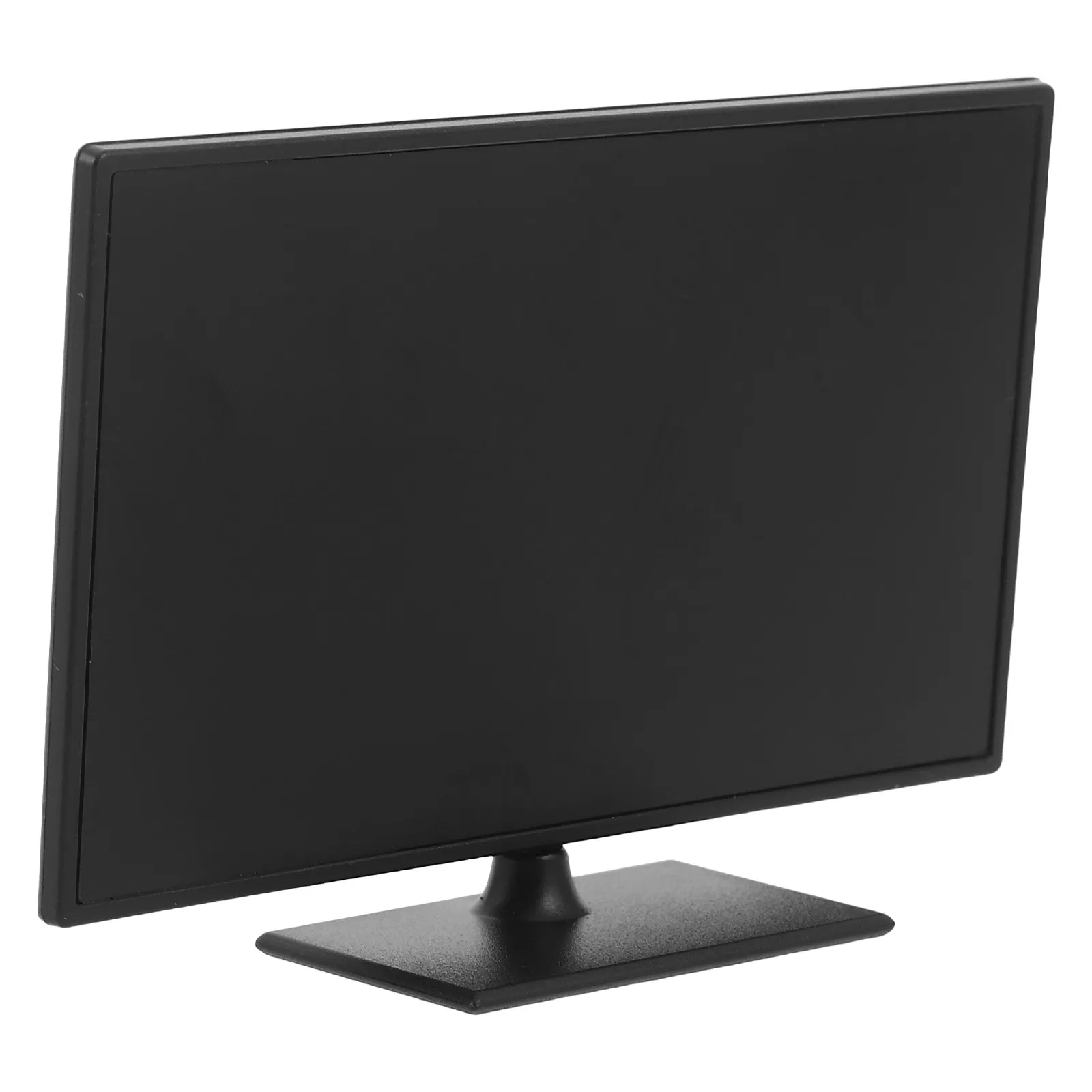 

Miniature Realistic Black Dollhouse Mini Television 4.32x2.55x1.18in Living Room Scene Decoration Accessories