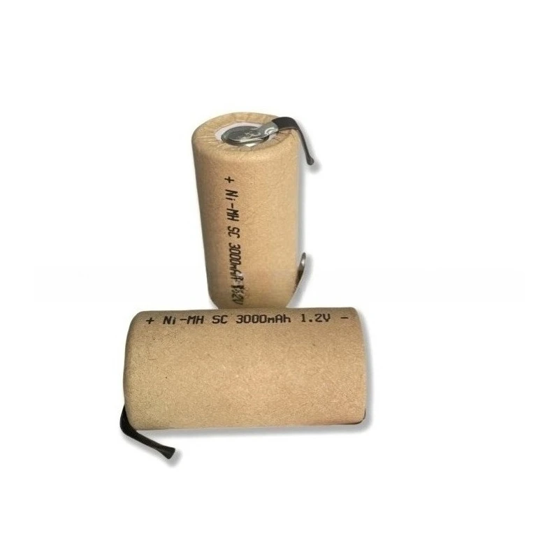 High-Capacity SC3000mAh 1.2V NI-MH Battery for Electric Drill Vacuum Cleaner Floor Sweeper Power Tool Rechargeable Battery
