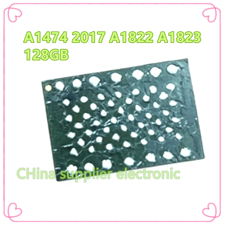 Special Black Disk Hard Drive IC for iPad5 Air A1474 2017 A1822 A1823 128GB Replacement Part for Electronic Devices