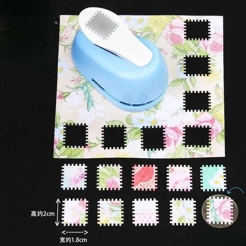 เครื่องเจาะรูแบบใหม่ สำหรับงาน DIY รูปทรงต่างๆ เครื่องปั๊มนูนลาย เครื่องเจาะรูกลม เครื่องเจาะรูแบบฟันปลา เครื่องปั๊มนูนลาย สีสุ่ม