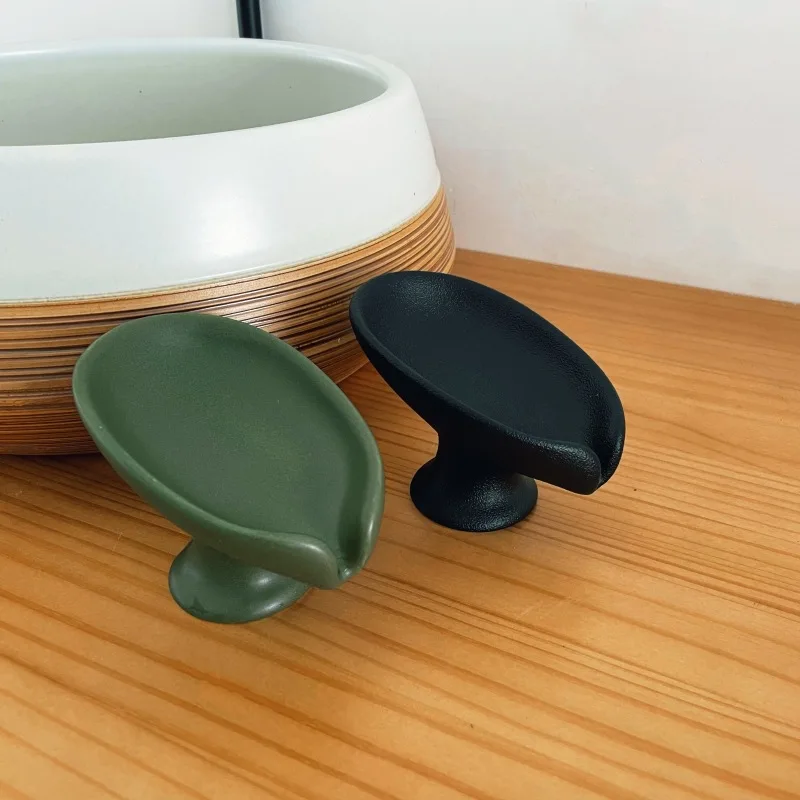 Light Luxury Premium Ceramic Soap Dish Elevated Draining Holder Soap Tray Decorative Soap Box Bathroom Accessories