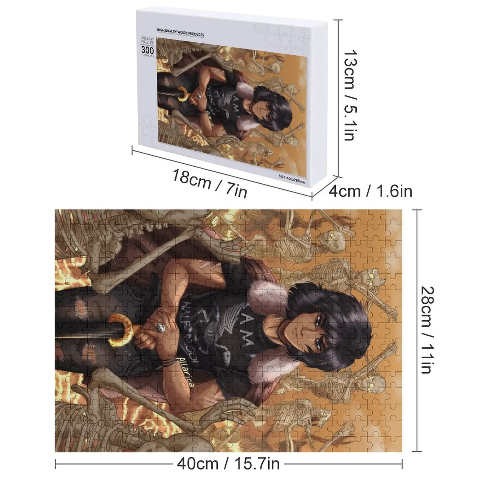 จิ๊กซอว์ไม้รูปนิโค ดิ แองเจิลโกลด์ สำหรับผู้ใหญ่ ของเล่นไม้รูปสัตว์ เกมปริศนาสำหรับเด็ก