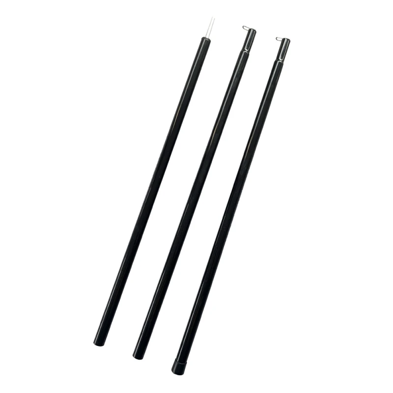 Tige de Support de tente de Type épissure, poteaux d'auvent d'abri de plage, auvent en fer épais pour tige, accessoires de Camping en plein air, auvent de tente