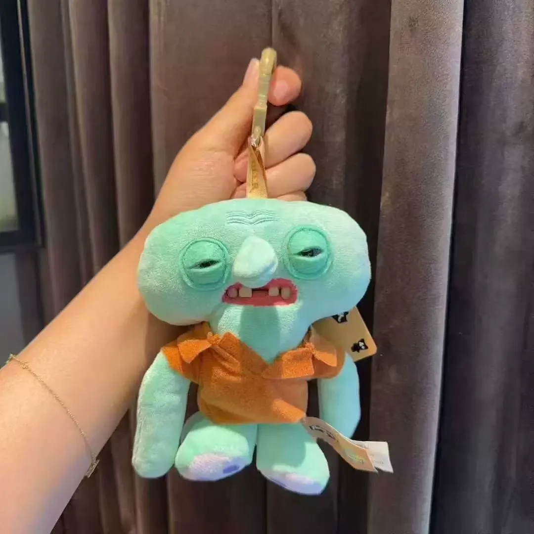 2026 Neu Original Fuggler X Spongebob Schwammkopf Lustiges Hässliches Monster Trendiger Plüsch-Schlüsselanhänger Süßer Plüsch-Schlüsselanhänger Anhänger Geschenk Spielzeug