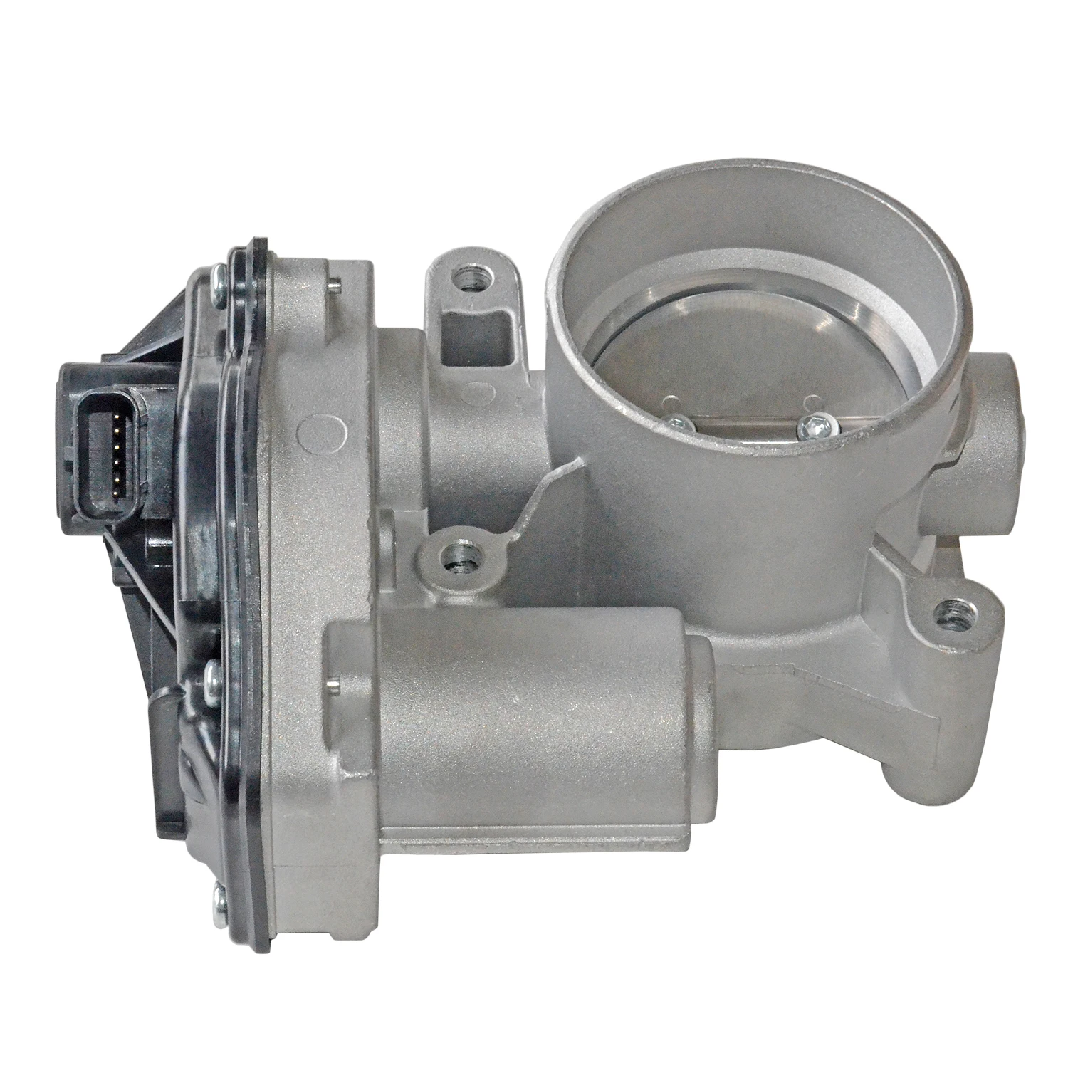 Glossy Throttle Body 60mm 4M5U9E927DC for Fiesta MK V ST150 Hatchback 1556736 4F9U9E928AC