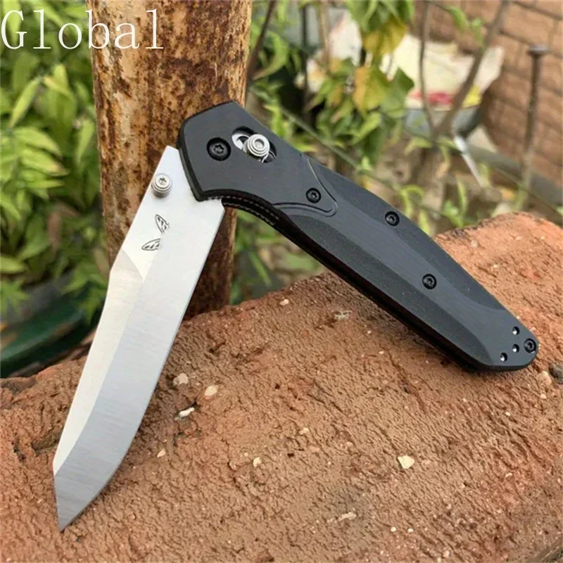 BM 940 EDC Knife with Black Nylon Glass Fiber Handle Folding Pocket Knife Outdoor Knives Multitool Camping Fishing Hunting Knife