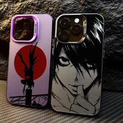 Anime Death Note Case for Xiaomi Redmi A1 13C 9C 9T Note 7 8 9 9S 10 11 12 13 Pro K60 Ultra 4G 5G Matte Shockproof Back Cover