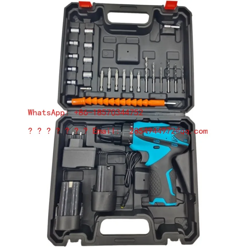 L   12V Double Speed Impact Lithium Battery Drilling Electric Screwdriver Electric