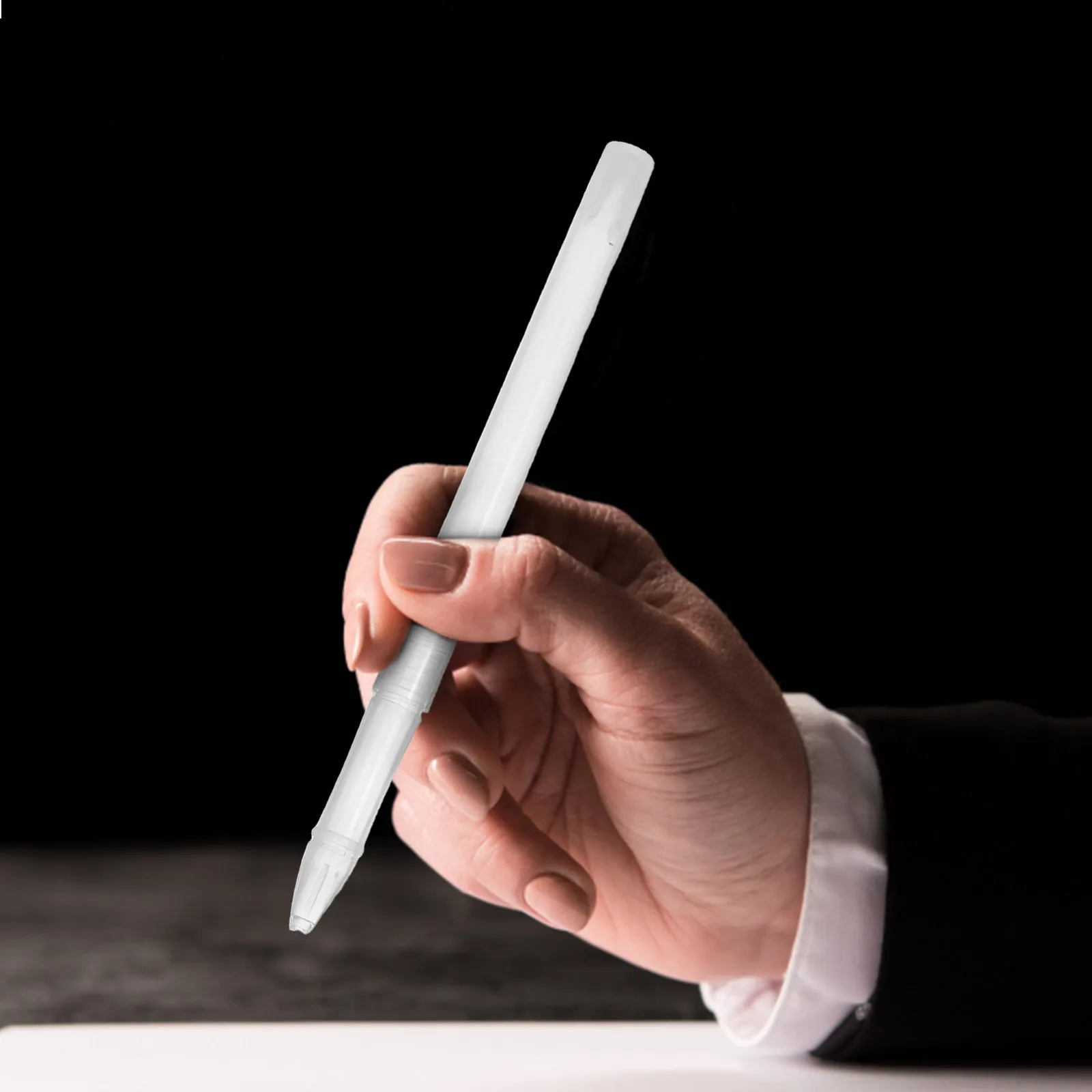 

100 шт. чехлы, собранные держатели, прозрачные пластиковые бочки, канцелярские принадлежности для школьников, канцелярские товары, универсальная ручка