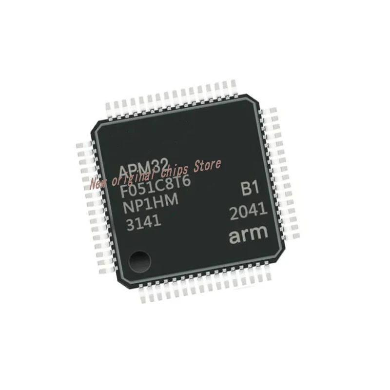 10PCS/lot APM32F051C8T6 QFP48 APM32F APM 32F051C8 APM32F051 C8T6 32F051C8T6 APM32F103CBT6 QFP64 APM32F103 CBT6 32F103