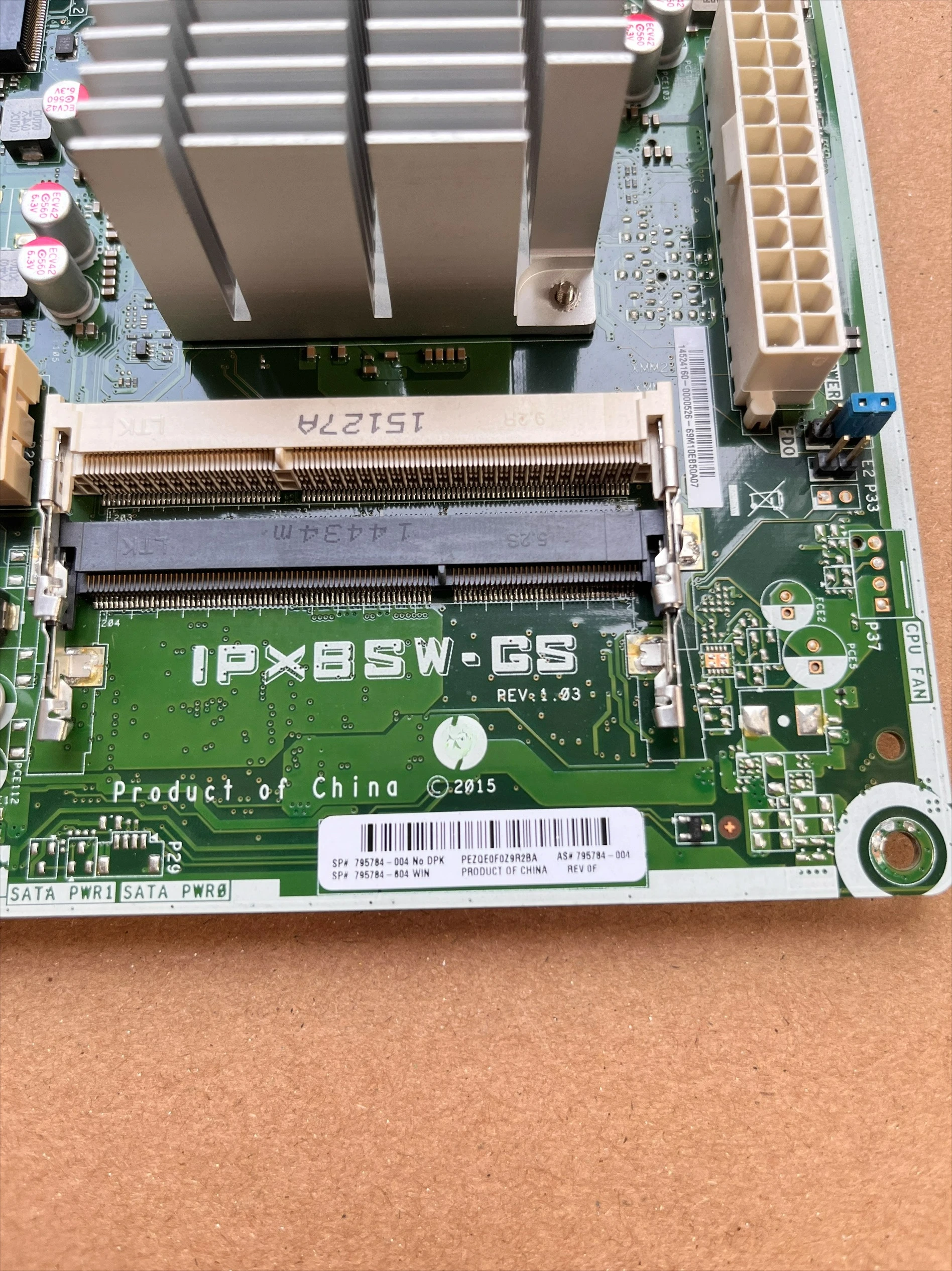 For HP 251-210CN IPXBSW-GS main board N3050 17X17 small board ITX 795784-004      (store code: 0811)