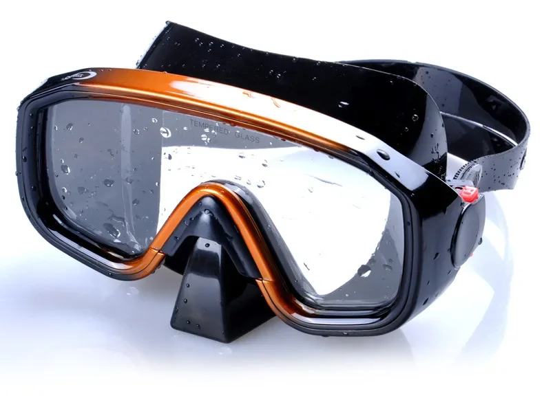 Full-Dry Tempered Glass Diving Goggles & Mask: Practical Underwater Equipment
